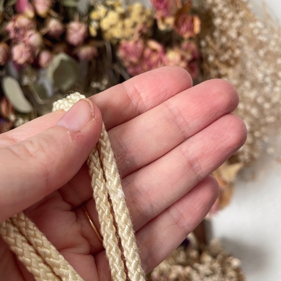 Vintage Cloisonne Necklace on Woven Chain - Picture 3 of 3